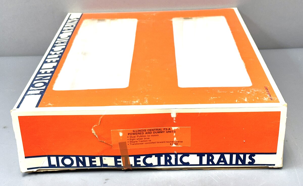 Lionel 6-8580 O Gauge Illinois Central F3 AA Diesel Locomotive Set EX/Box