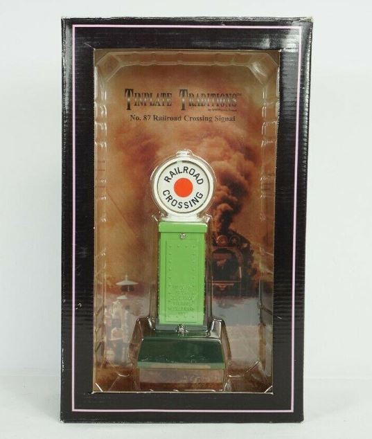 MTH 10-1096 Standard Gauge RR Crossing Signal LN/Box
