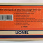 Lionel 6-19090 O Gauge Chesapeake and Ohio Heavyweight Diner Car #2573 LN/Box