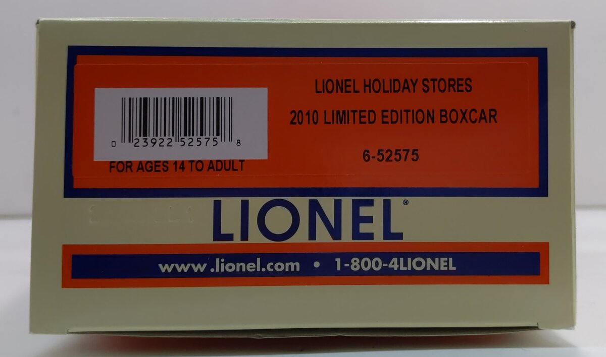 Lionel 6-52575 O Lionel Holiday Store Boxcar LN/Box