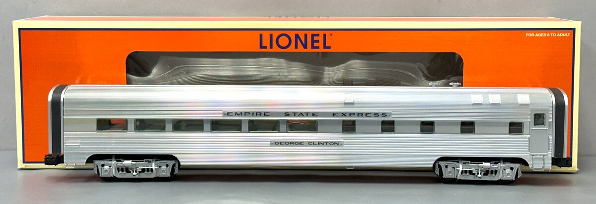 Lionel 6-29181 O New York Central "George Clinton" Diner Car w/ Station Sounds MT/Box