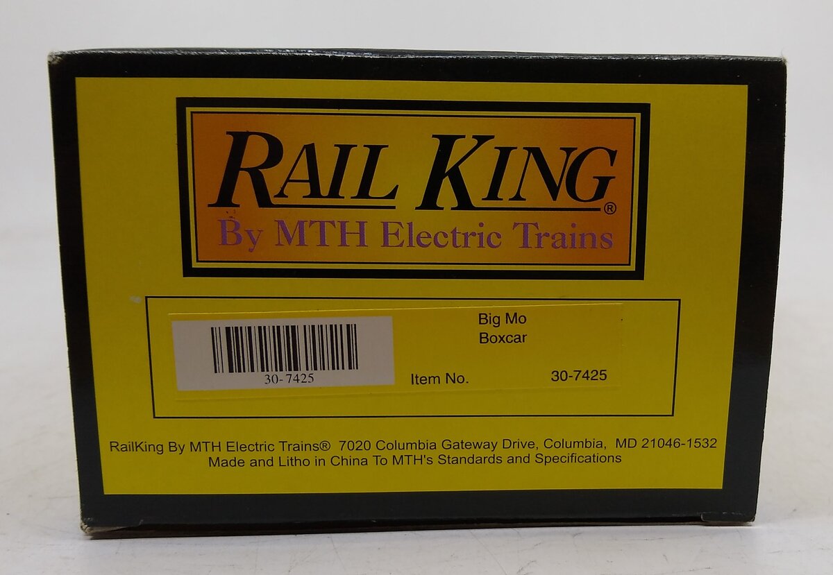 MTH 30-7425 O Gauge Big Mo Boxcar #16314 LN/Box