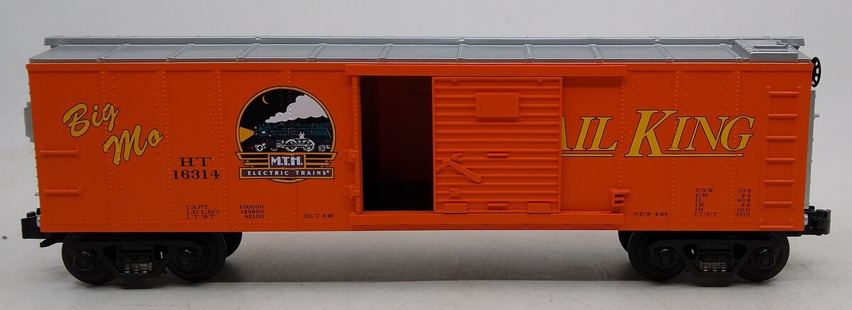 MTH 30-7425 O Gauge Big Mo Boxcar #16314 LN/Box