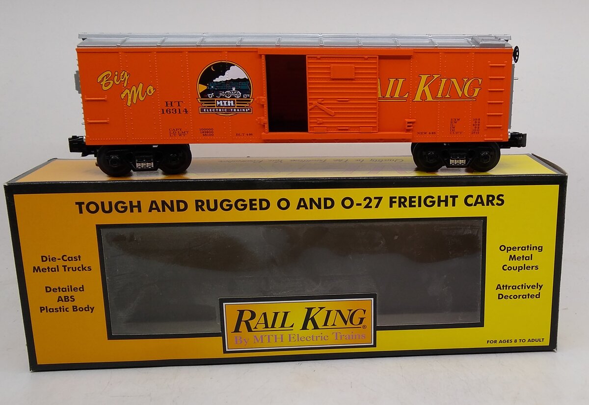 MTH 30-7425 O Gauge Big Mo Boxcar #16314 LN/Box