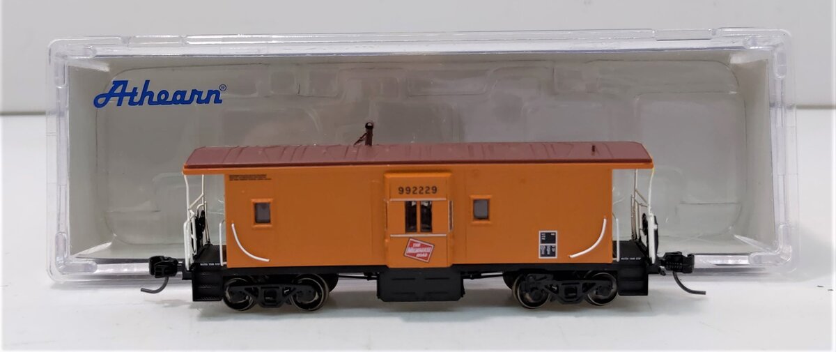 Athearn 23274 N Milwaukee Bay Window Caboose #992229