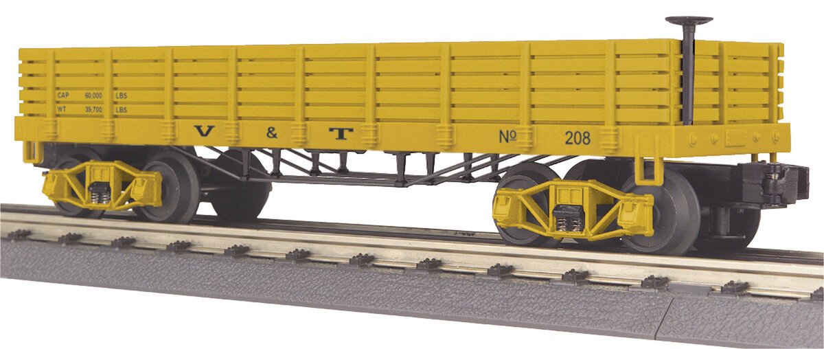 MTH 30-7262 O Gauge Virginia & Truckee 19th Century Gondola #208 LN/Box