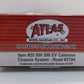 Atlas 20000558 HO Scale Chessie Extended Vision Caboose #3194