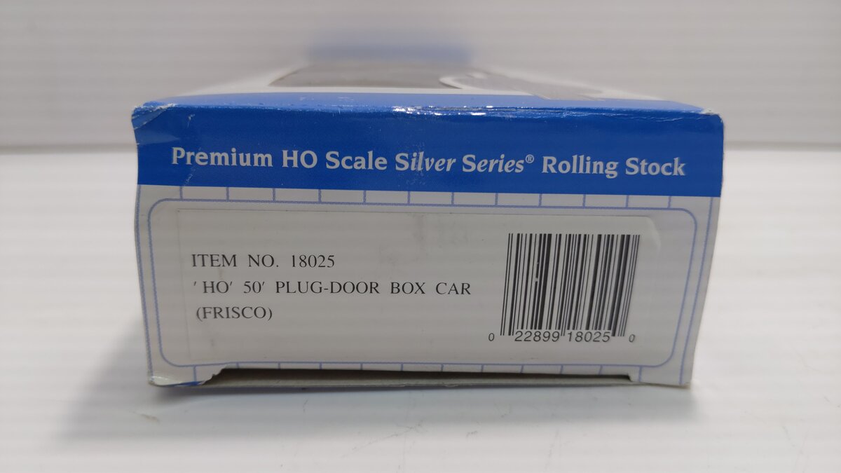 Bachmann 18025 HO Frisco 50' Plug-Door Box Car #15034