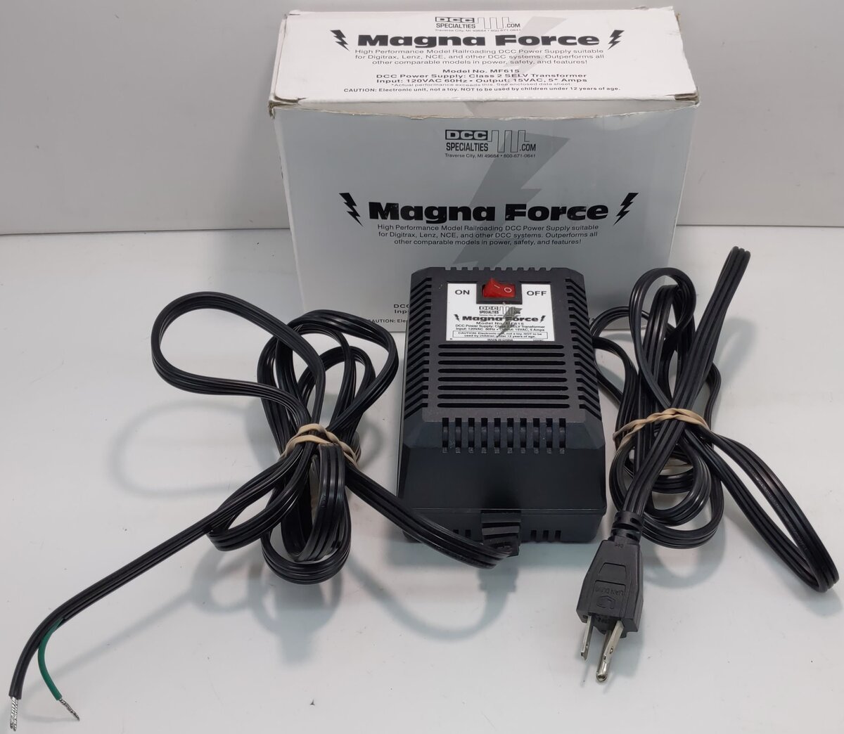 DCC Specialties MF615 HO Scale Magna Force DCC Power Supply