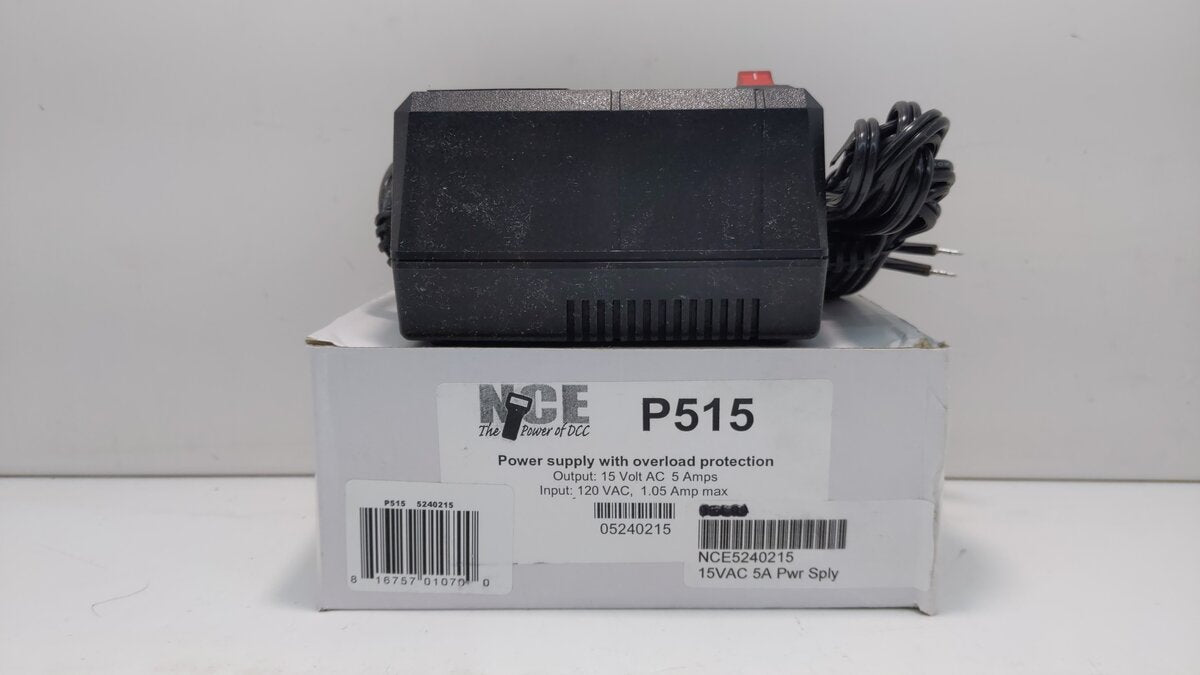 NCE 215 P515 15 Volt AC 5Amp Power Supply for PH-Pro