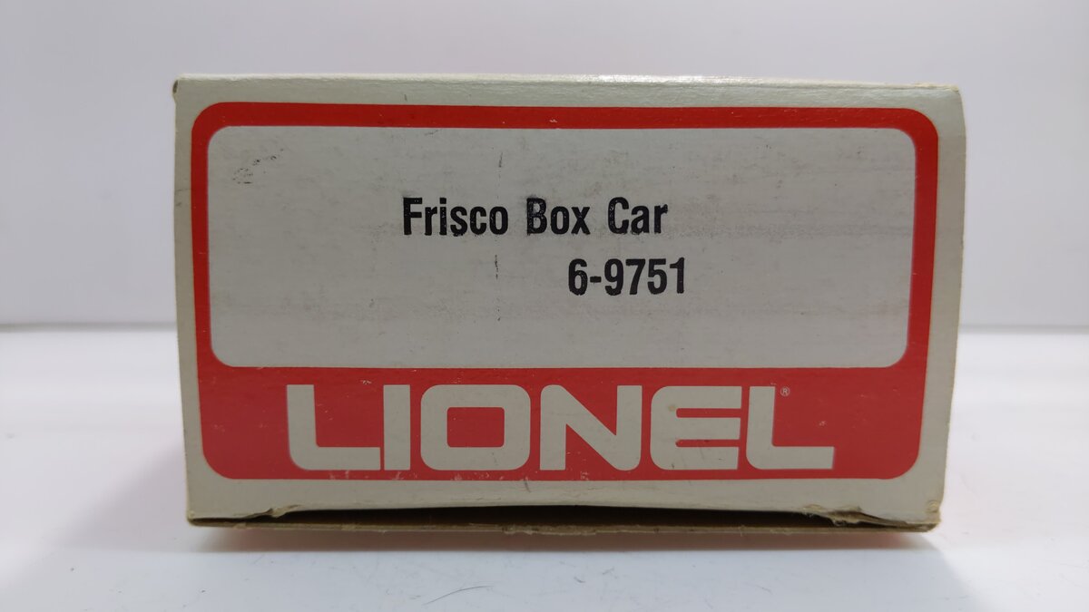 Lionel 6-9751 O Gauge Frisco Boxcar #9751 LN/Box