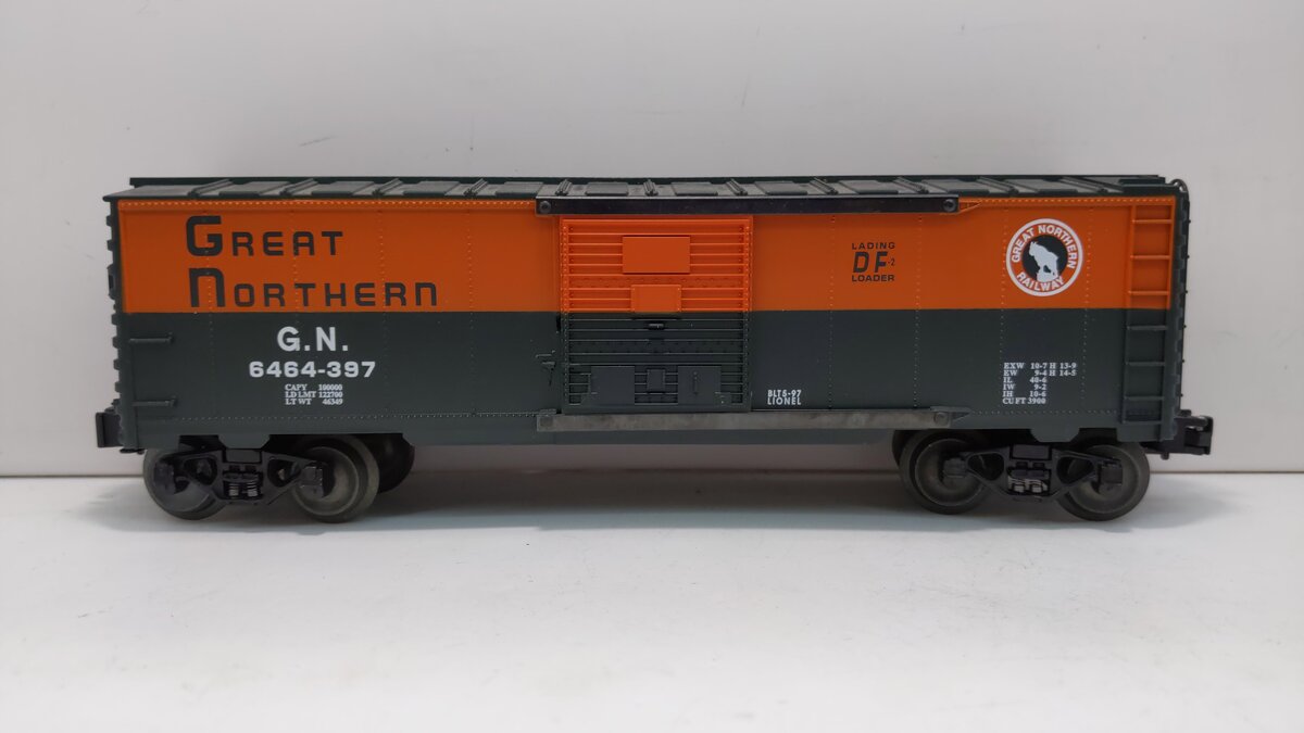 Lionel 6-19291 O Gauge Great Northern Boxcar #6464-397 LN/Box