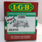 LGB 42210 G Scale The Christmas Train Blue Gondola w/Red Gift Box Load LN/Box