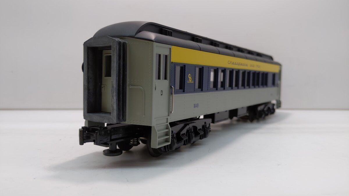 MTH 30-6248-3 O Gauge Chesapeake & Ohio Madison Coach Passenger Car #1649 LN/Box