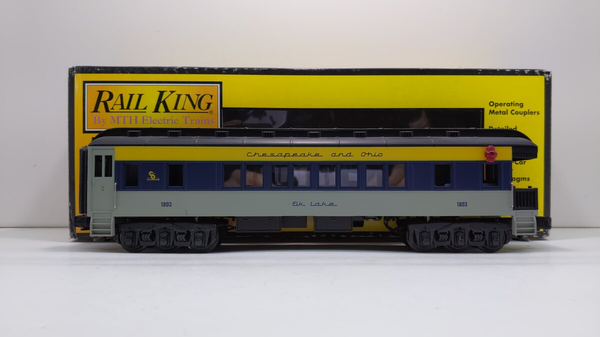 MTH 30-6248-4 Chesapeake & Ohio Madison Observation #1803 LN/Box