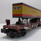 MTH 30-7632 O Gauge Union Pacific Flatcar #53007 with Trailer LN/Box