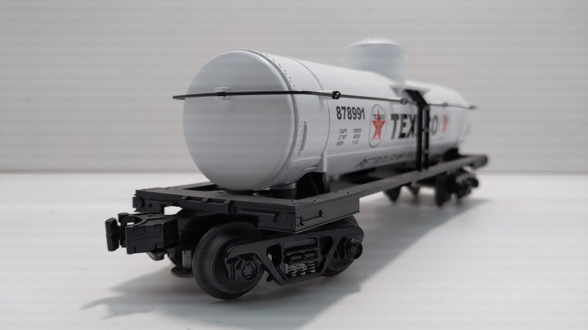 MTH 30-7316 O Texaco Single Dome Tank Car #878991 LN/Box