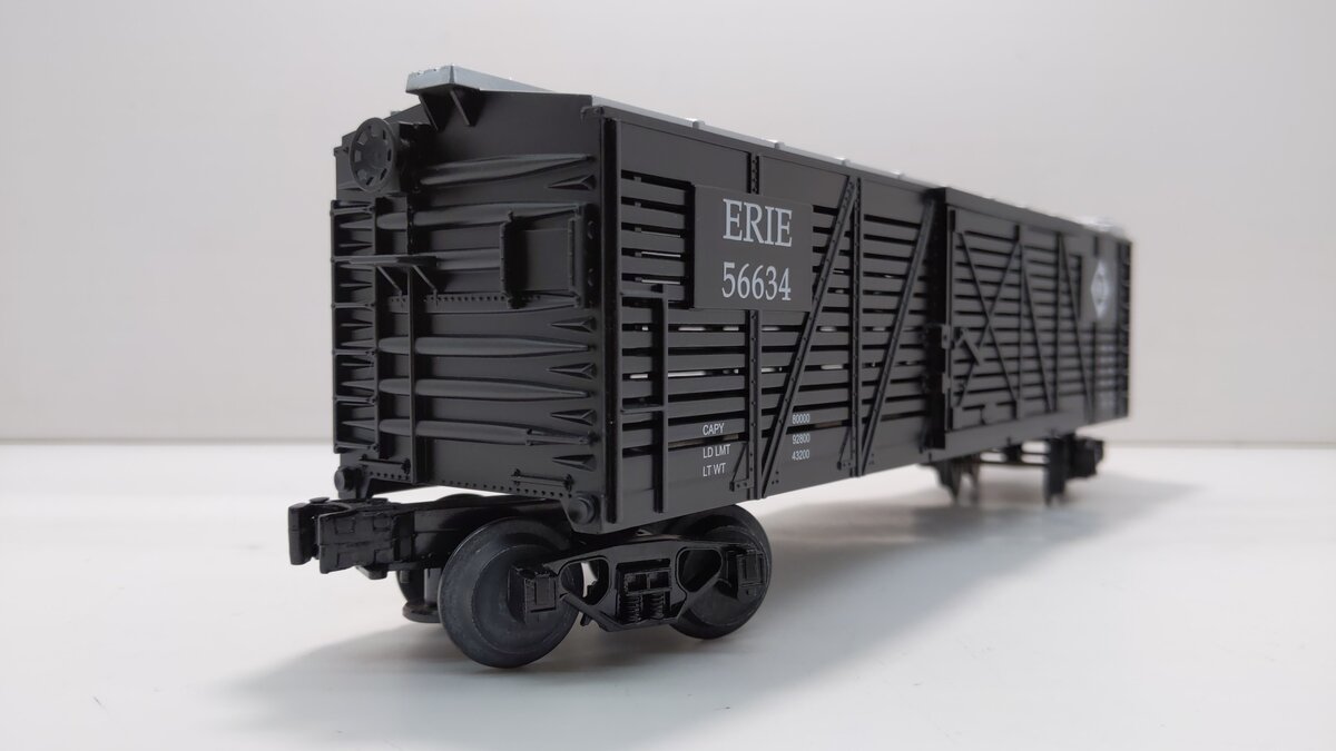 MTH 30-7111 O Gauge Erie Stock Car #56634 LN/Box