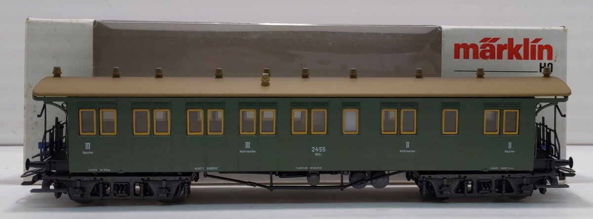 Marklin 4210 HO Scale Passenger Car #2455 LN/Box