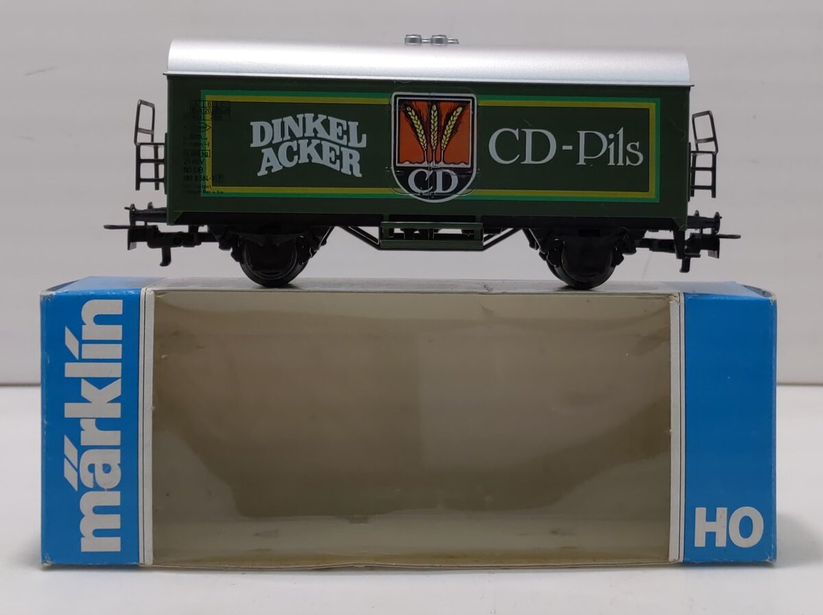 Marklin 4436 HO Scale Dinkel Acker Freight Car LN/Box