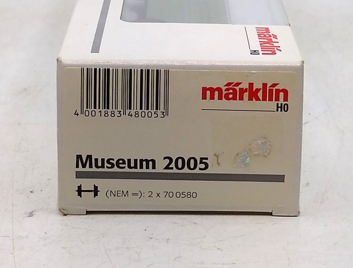 Marklin Museum 2005 HO Freight Car w/Truck Set LN/Box