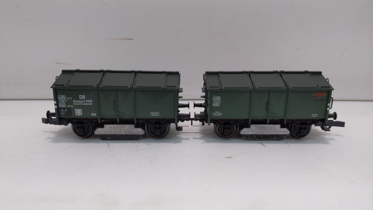 Marklin 46010 HO Scale DB 10 Year Anniversary Insider Track Cleaning 2 Car Set LN/Box