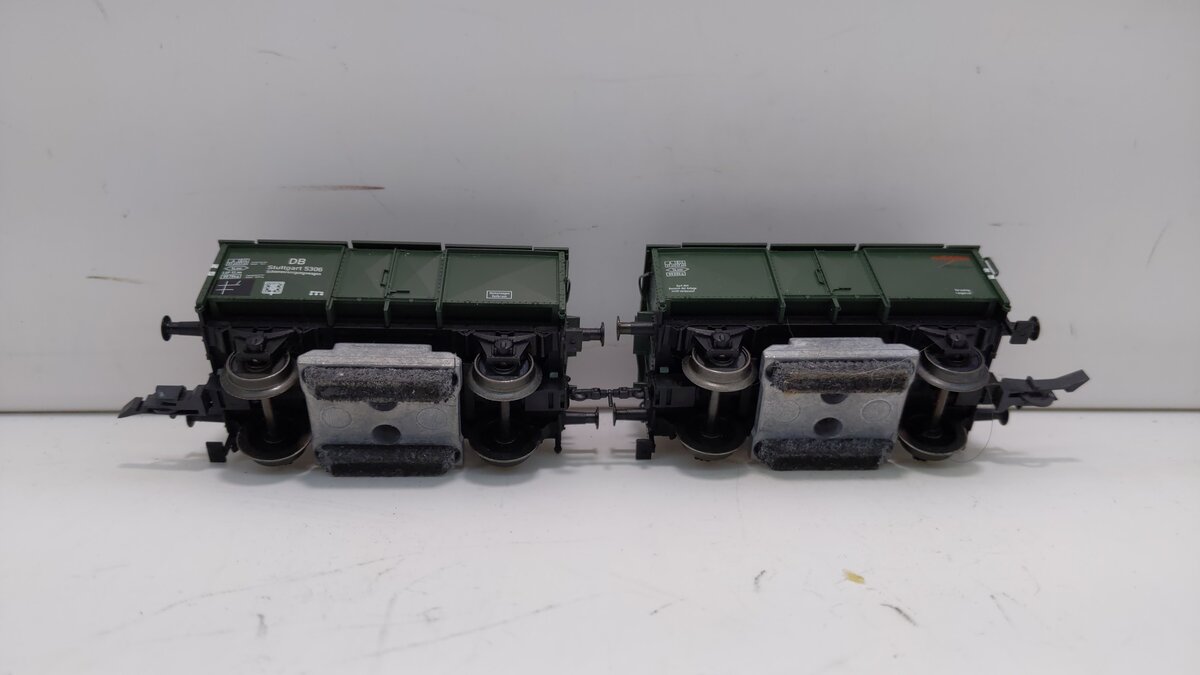 Marklin 46010 HO Scale DB 10 Year Anniversary Insider Track Cleaning 2 Car Set LN/Box