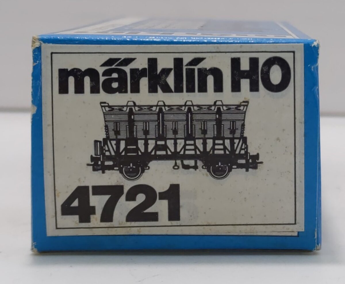 Marklin 4721 HO Scale Muldenkipper Luxemberg Hollow Tilting Car LN/Box