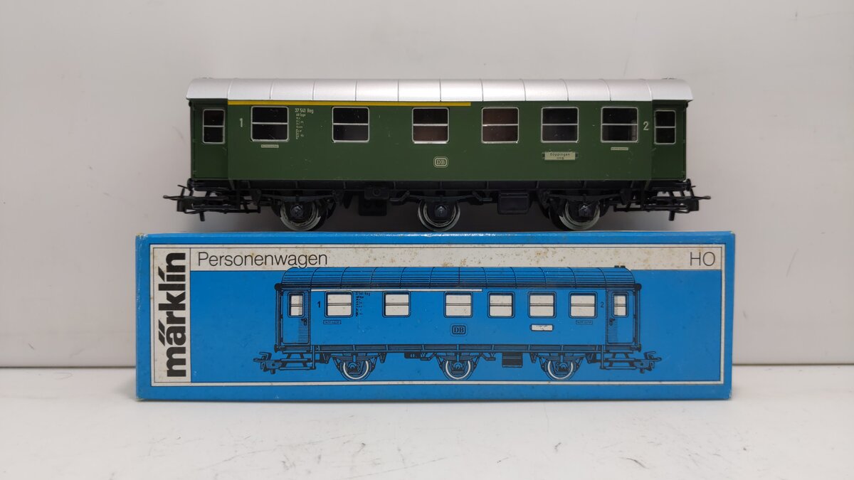 Marklin 4067 HO DB 1st/2nd Class Coach Car LN/Box