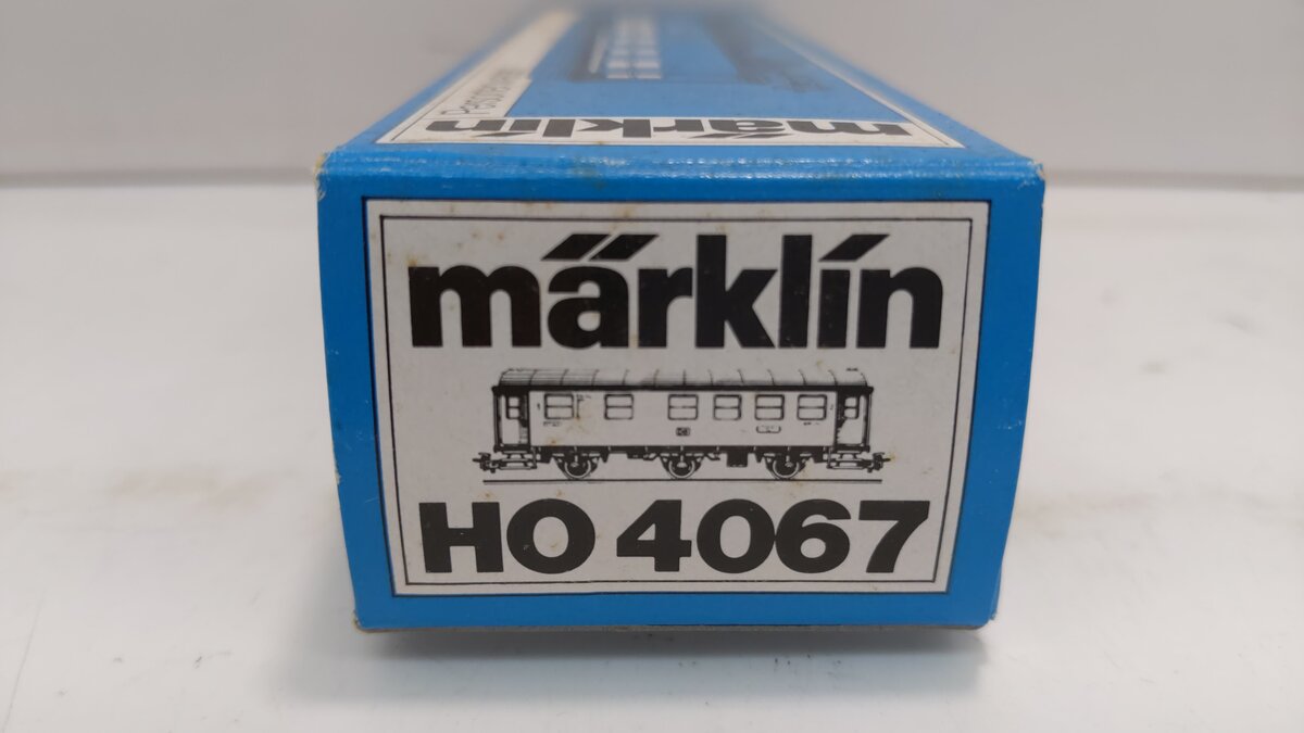 Marklin 4067 HO DB 1st/2nd Class Coach Car LN/Box