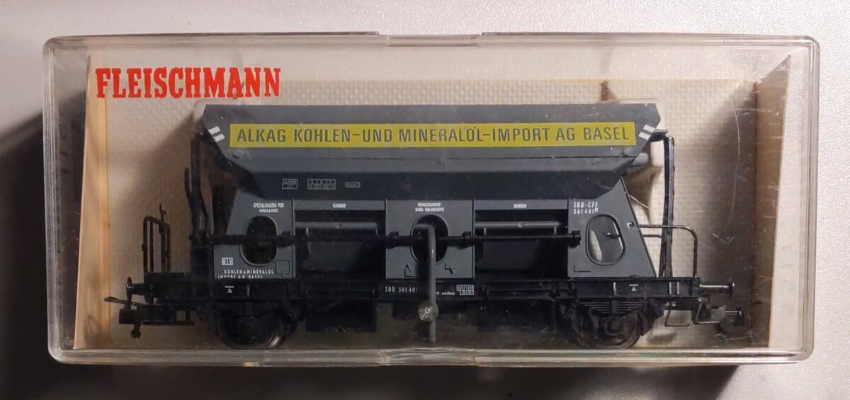 Fleischmann 5511 HO Scale SBB Coal & Mineral Hopper