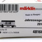 Marklin 48160 HO Scale Alak 2010 Annual Insider Car EX/Box