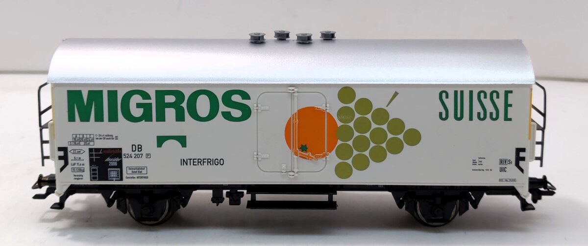 Marklin 48150 HO DB Migros 2006 Annual Insider Reefer Car #524 LN/Box