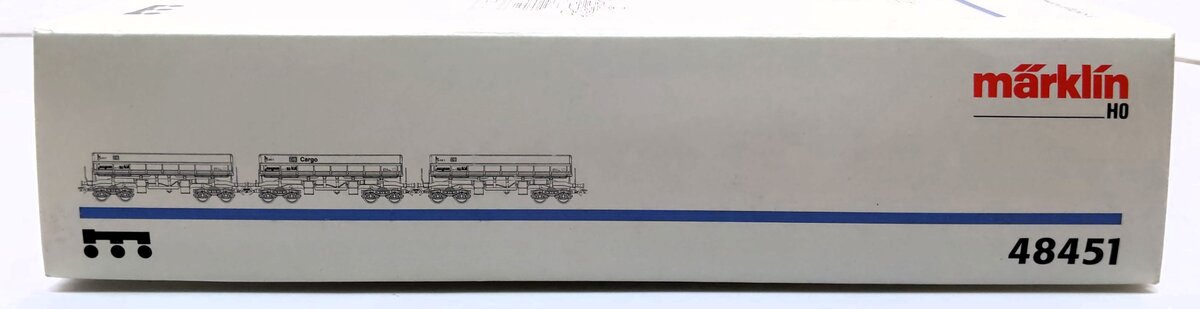 Marklin 48451 HO DB Dump Car 3-Car Set LN/Box