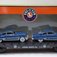 Lionel 6-17560 O Route 66 Flatcar with 2 Sedans