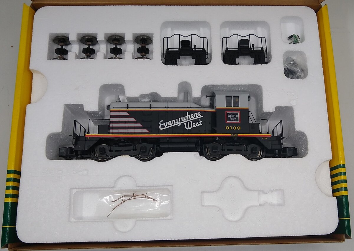 S-Helper 01229 S Scale Burlington Route Diesel Locomotive #9139 LN/Box