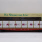 S-Helper 00159 "S" Scale CB&Q Bulkhead Flatcar W/ PC BM Load LN/Box