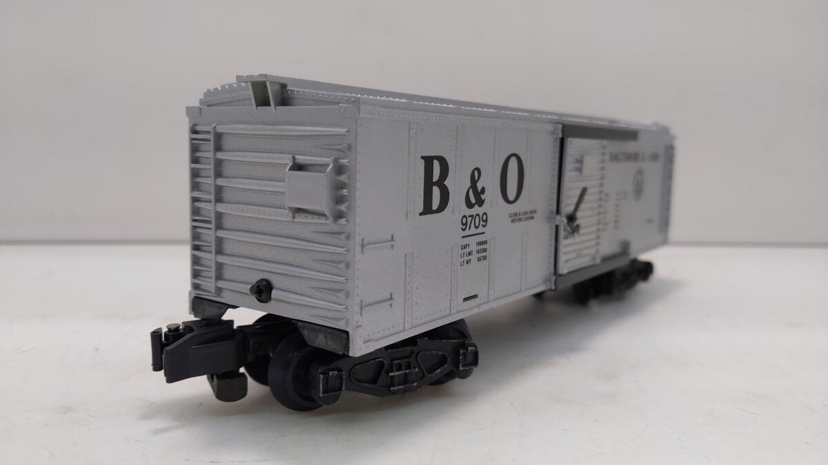 American Flyer 4-9709 S Gauge Baltimore & Ohio Boxcar #9709 LN/Box