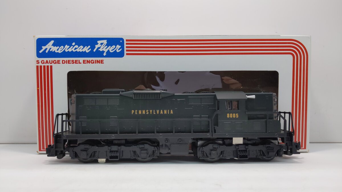 American Flyer 6-48005 S Gauge Pennsylvania GP-9 Diesel Locomotive LN/Box