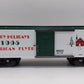American Flyer 6-48323 S Gauge 1995 American Flyer Christmas Boxcar #48323 LN/Box