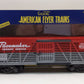 American Flyer 6-48386 S Scale New York Central/PaceMaker Stock Car NIB