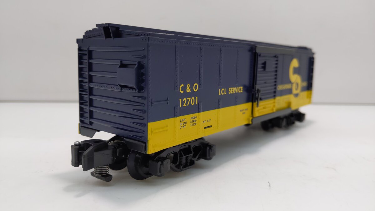 American Flyer 6-48347 S Gauge Chesapeake & Ohio Boxcar #12701 LN/Box