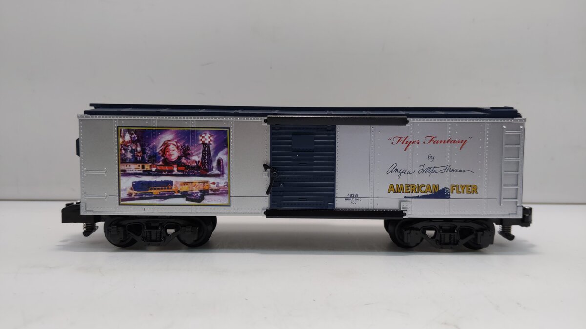 American Flyer 6-48389 S Angela Trotta Thomas American Flyer Fantasy Boxcar NIB
