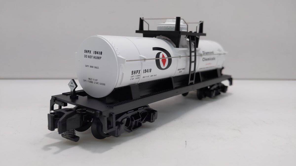 American Flyer 6-48413 S Gauge Diamond Chemicals Single Dome Tank Car LN/Box