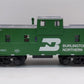 American Flyer 6-48752 S Scale Burlington Northern Extended Vision Caboose LN/Box