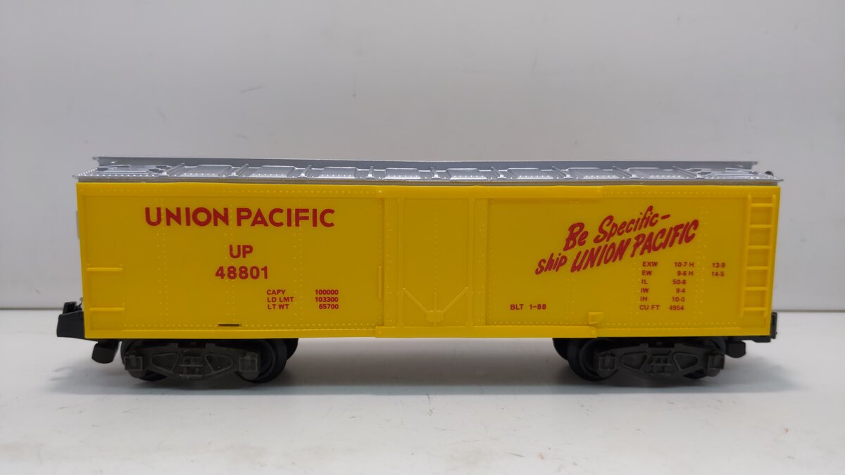 American Flyer 6-48801 S Gauge Union Pacific Refrigerator Car #48801 LN/Box