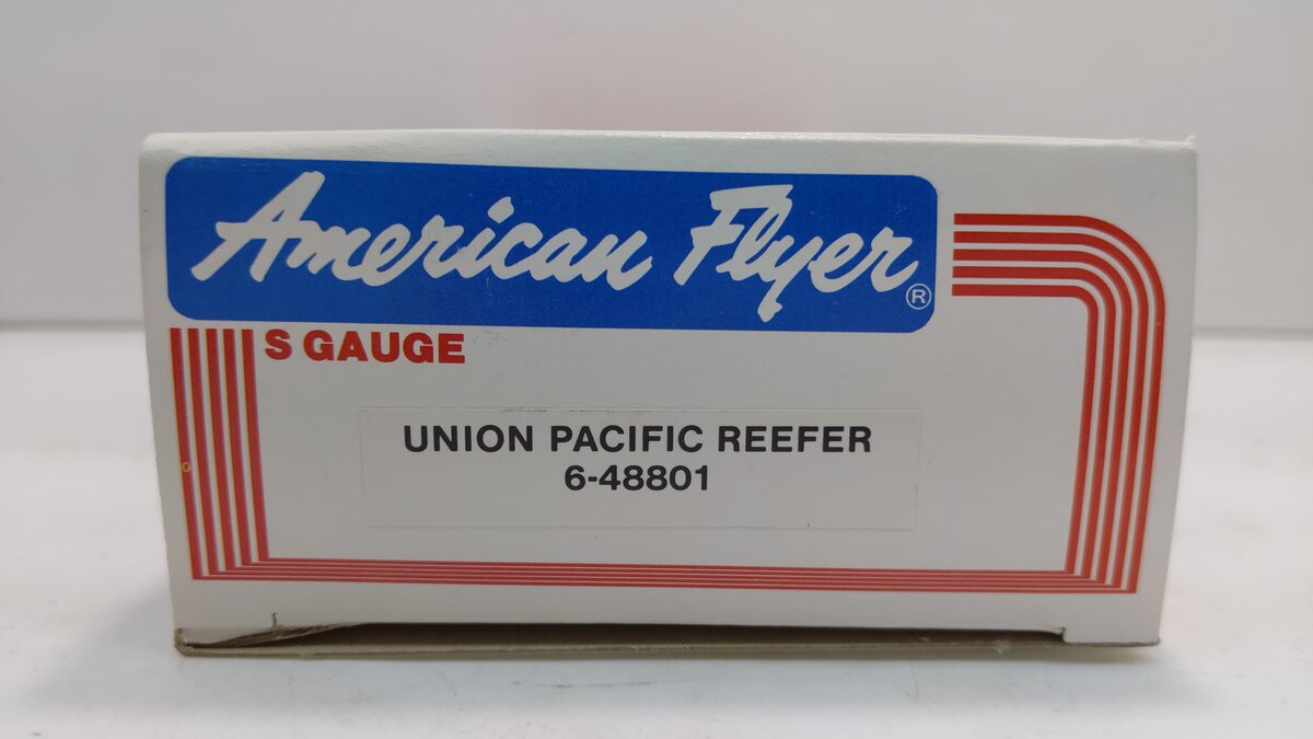 American Flyer 6-48801 S Gauge Union Pacific Refrigerator Car #48801 LN/Box