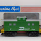 American Flyer 6-48706 S Gauge Burlington Northern Square Window Caboose LN/Box