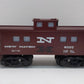 American Flyer 6-48707 S Gauge New Haven Lighted Square Window Caboose #8707 LN/Box