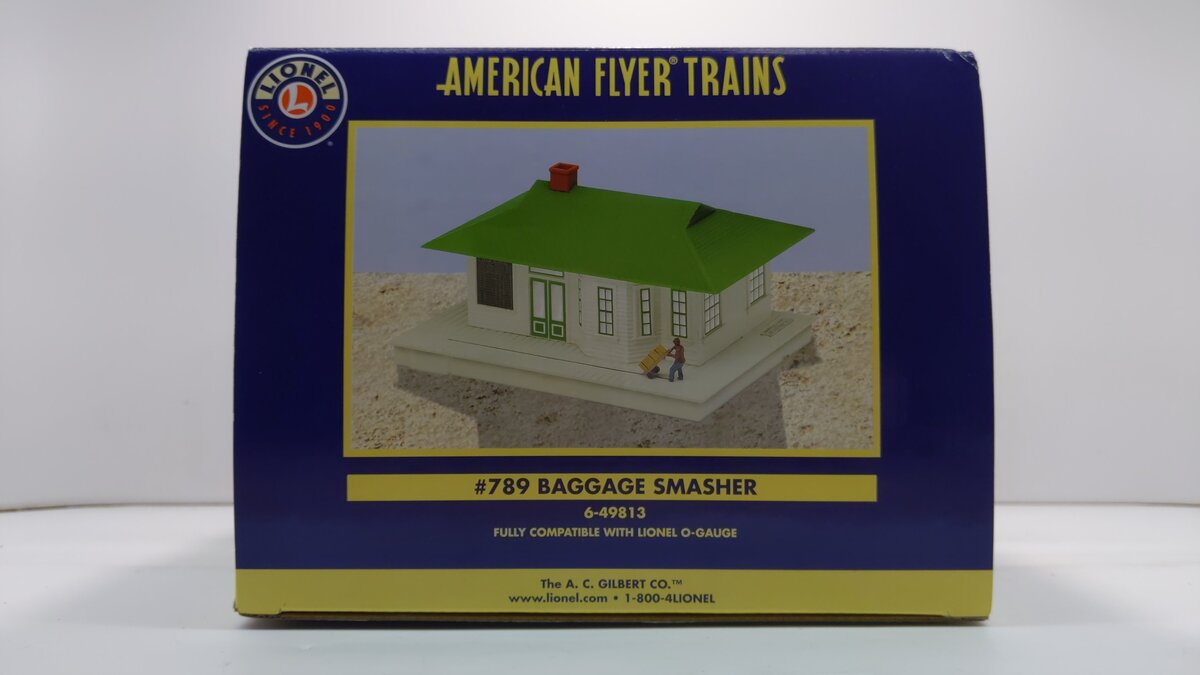 American Flyer 6-49813 S Scale Baggage Smasher #789 LN/Box